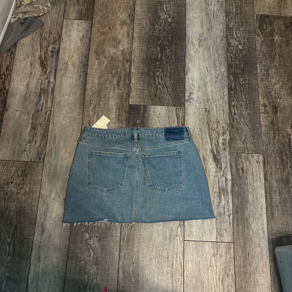 Abercrombie & Fitch Blue Denim Mini Skirt